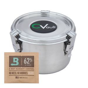 humidity controlled cannabis storage | stainless steel humidity controlled storage container