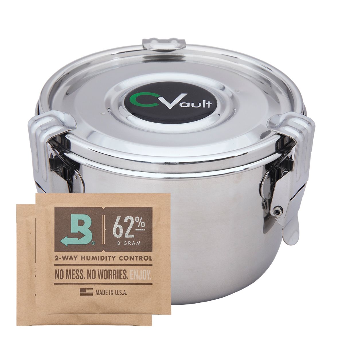 Stainless Types to Preserve Cannabis | cultivator stainless steel storage container | CVault cannabis stash containers | CVault® storage containers