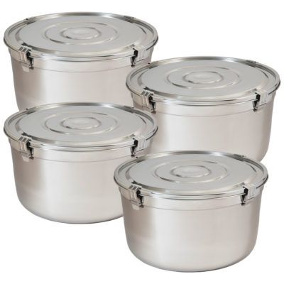 cultivator stainless steel storage containers | cultivator storage containers