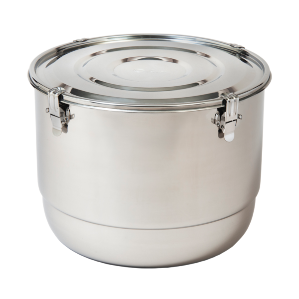 stainless steel humidity controlled storage container