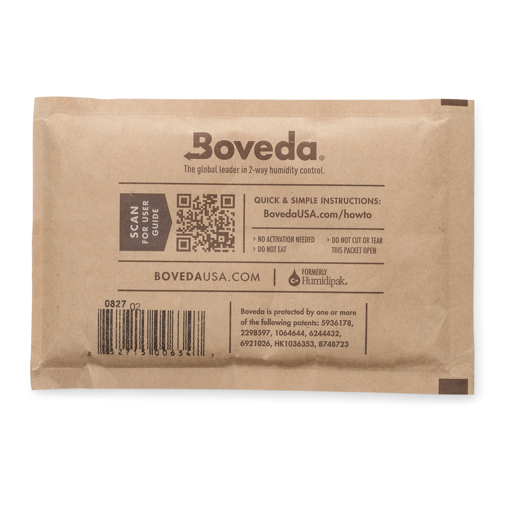 Boveda 58-Percentage RH Individually Over Wrapped 2-Way Humidity Control Pack 67gm 