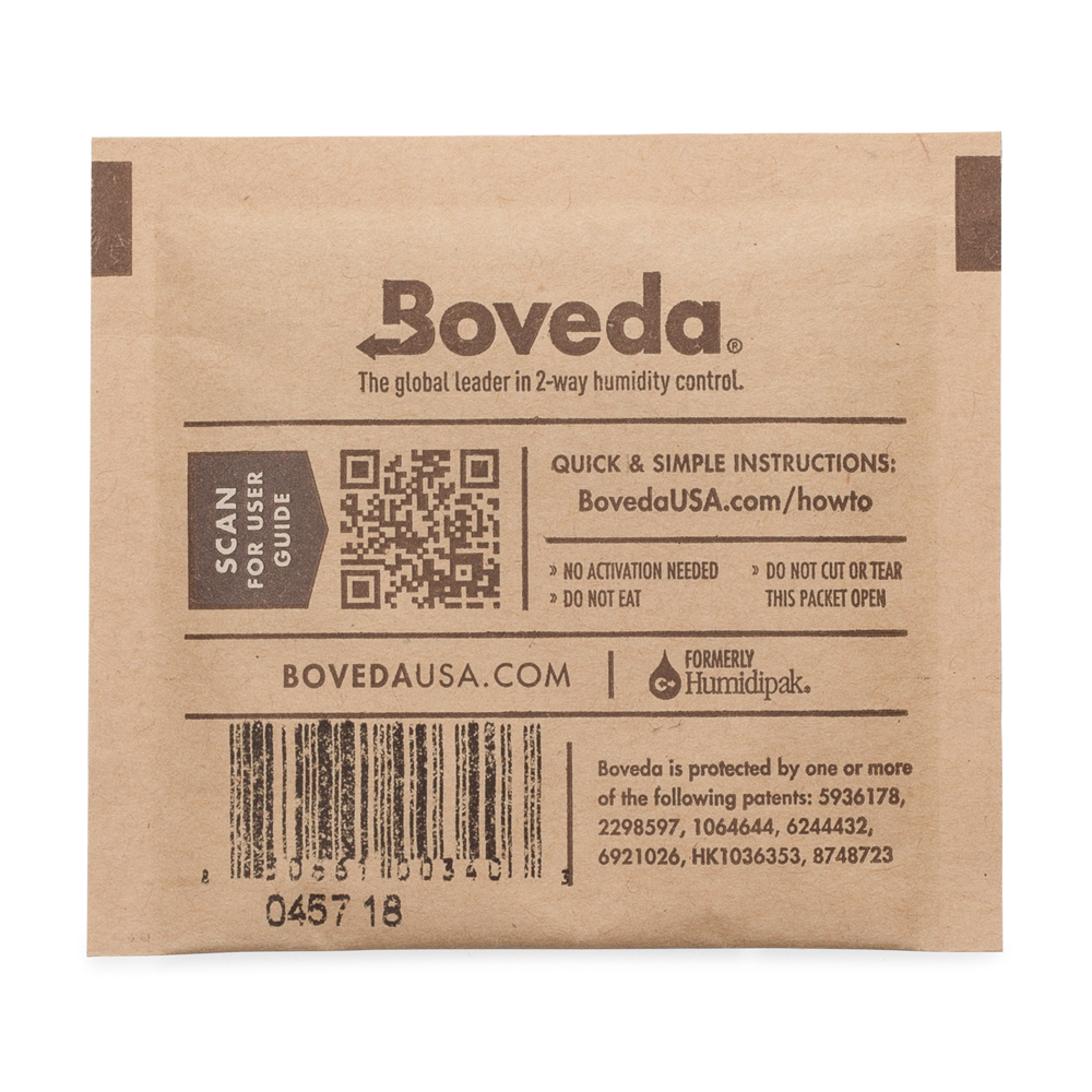 2019 NEW Boveda 8g 62% 24 Pack 2 Way Humidor Replacement CVault 8 Gram 
