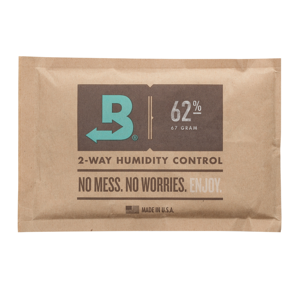 Boveda 2-Way Humidipak 67g62%Humidity ControllerBulk Buy Available 